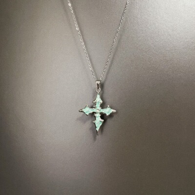 Vintage古着 Drop point drill cross项链