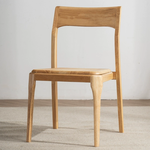 Дизайнерский японский стульчик для кормления из натурального дерева для домашнего использования для отдыха