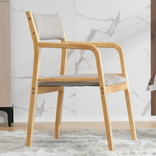 Современный стульчик для кормления из натурального дерева для домашнего использования для отдыха