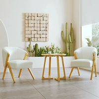 Когти из белого кота (2 стулья и 1 стол)