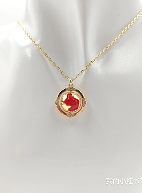 龙年项链女2025年新款毛衣链生肖龙本命年礼物锁骨链