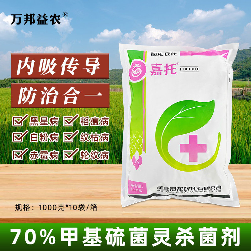 70%甲基硫菌灵杀菌剂轮纹病图片