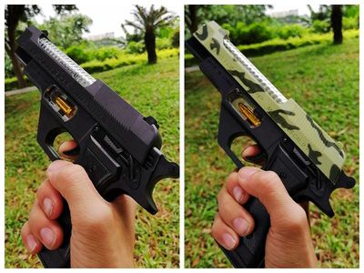 创利达玩具枪G18振动八音冲锋抢