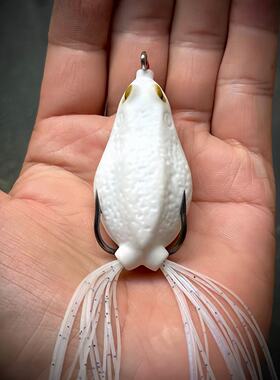 日本进口NISHINE空心蛙BQ FROG 多维度创新型雷蛙路亚饵 鲈鱼黑鱼