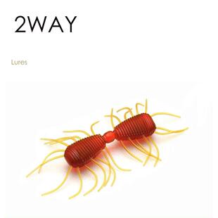 日本进口RAID路亚软饵2WAY全系 爆款蜘蛛昆虫假饵 黑坑水库鲈鳜鱼