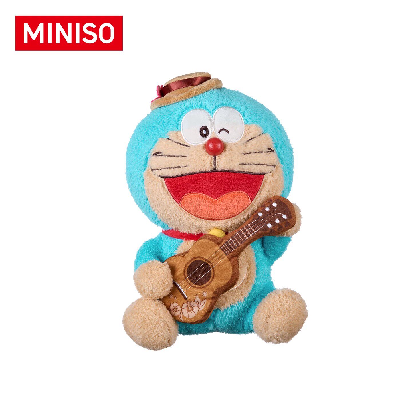 MINISO 名创优品哆啦A梦假日系列坐姿公仔毛绒可爱玩偶女生日礼物