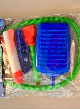 儿童闪光冲天火箭发射筒玩具冲天炮户外飞天火箭脚踏空气冲天炮冲