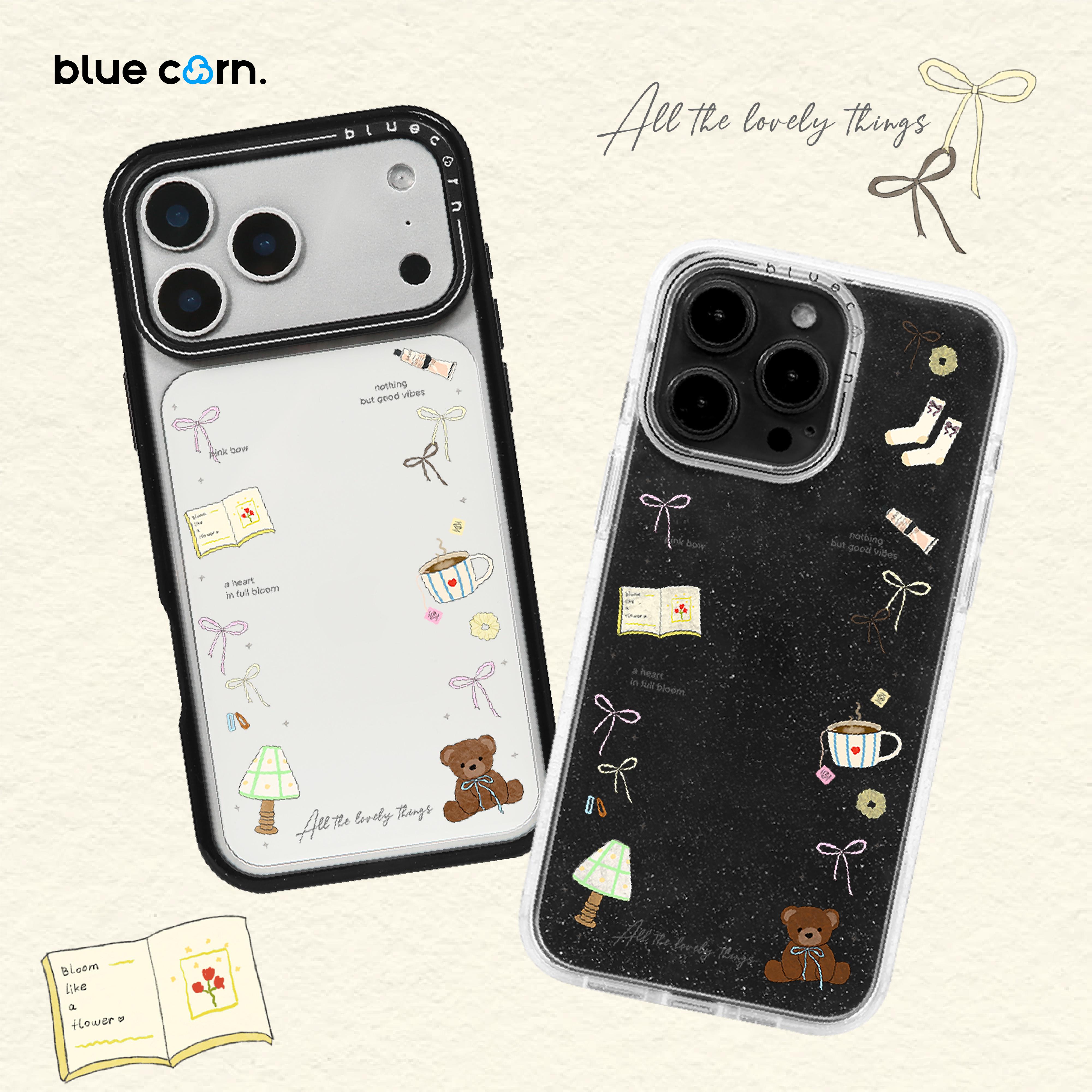 【bluecorn】蓝色苞米原创日常小相框适用于iPhone 17/16/15PRO/MAX magsafe镜面磁吸防摔手机壳全包保护套