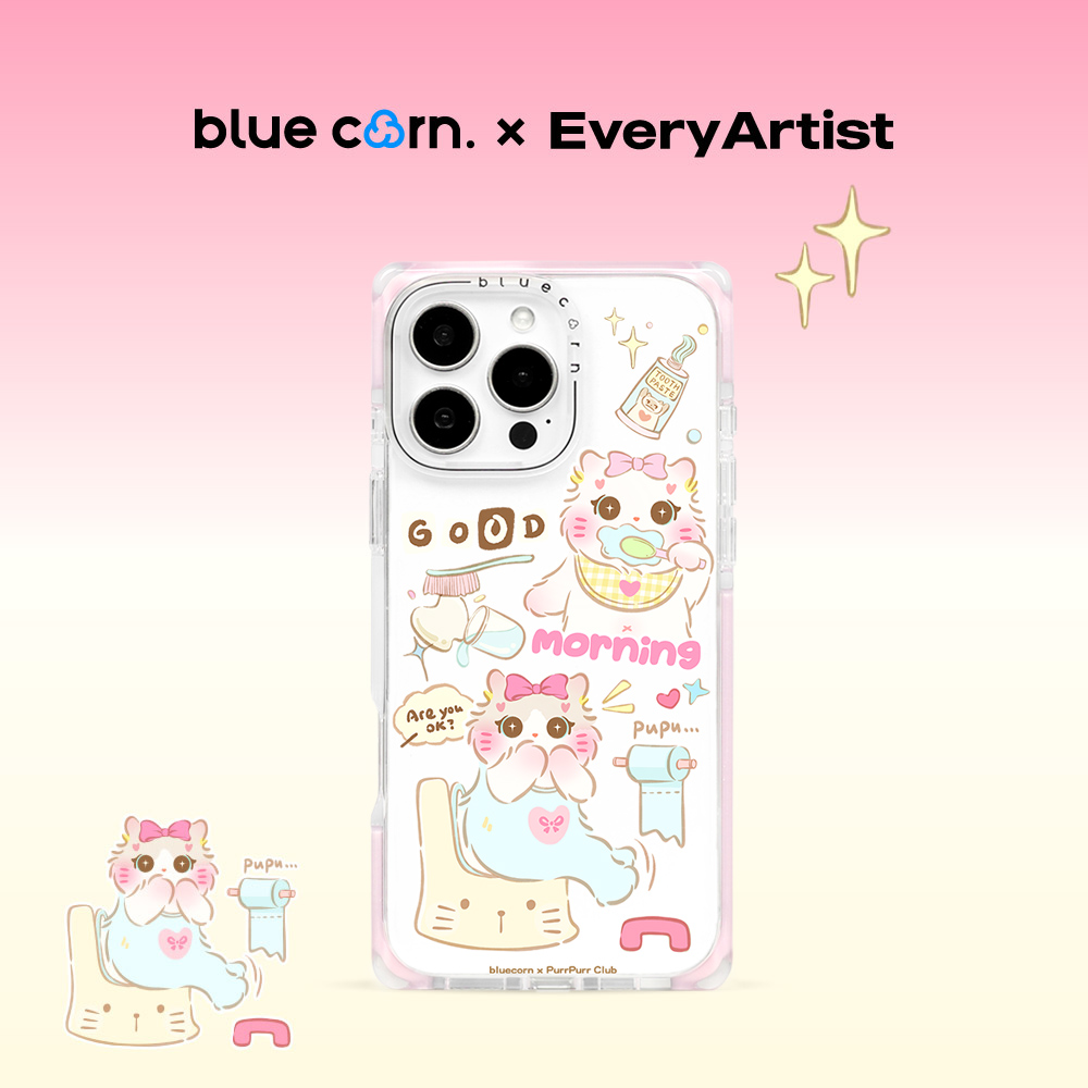 【bluecorn】蓝色苞米早安pipi适用于苹果iPhone 17/16/15/pro/max 磁吸magsafe防摔手机壳卡通保护套