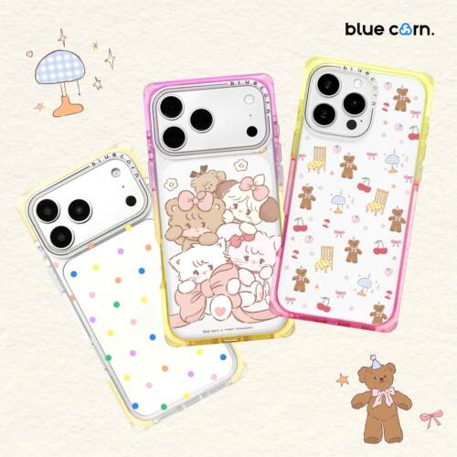 【bluecorn】蓝色苞米原创限时特惠特价合集适用于iPhone 17/16/15 PRO MAX magsafe磁吸直角边手机壳保护套