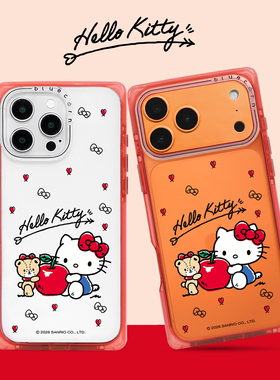 三丽鸥正版授权KT红苹果相框适用于iPhone 17/16/15PRO/MAX magsafe镜面磁吸防摔手机壳保护套