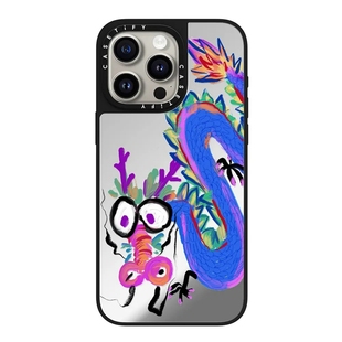 CASETiFY 13手机壳镜面磁吸防摔保护套华为mate60 Pro 趣味个性 max 插图适用苹果iPhone15 一条好龙loong