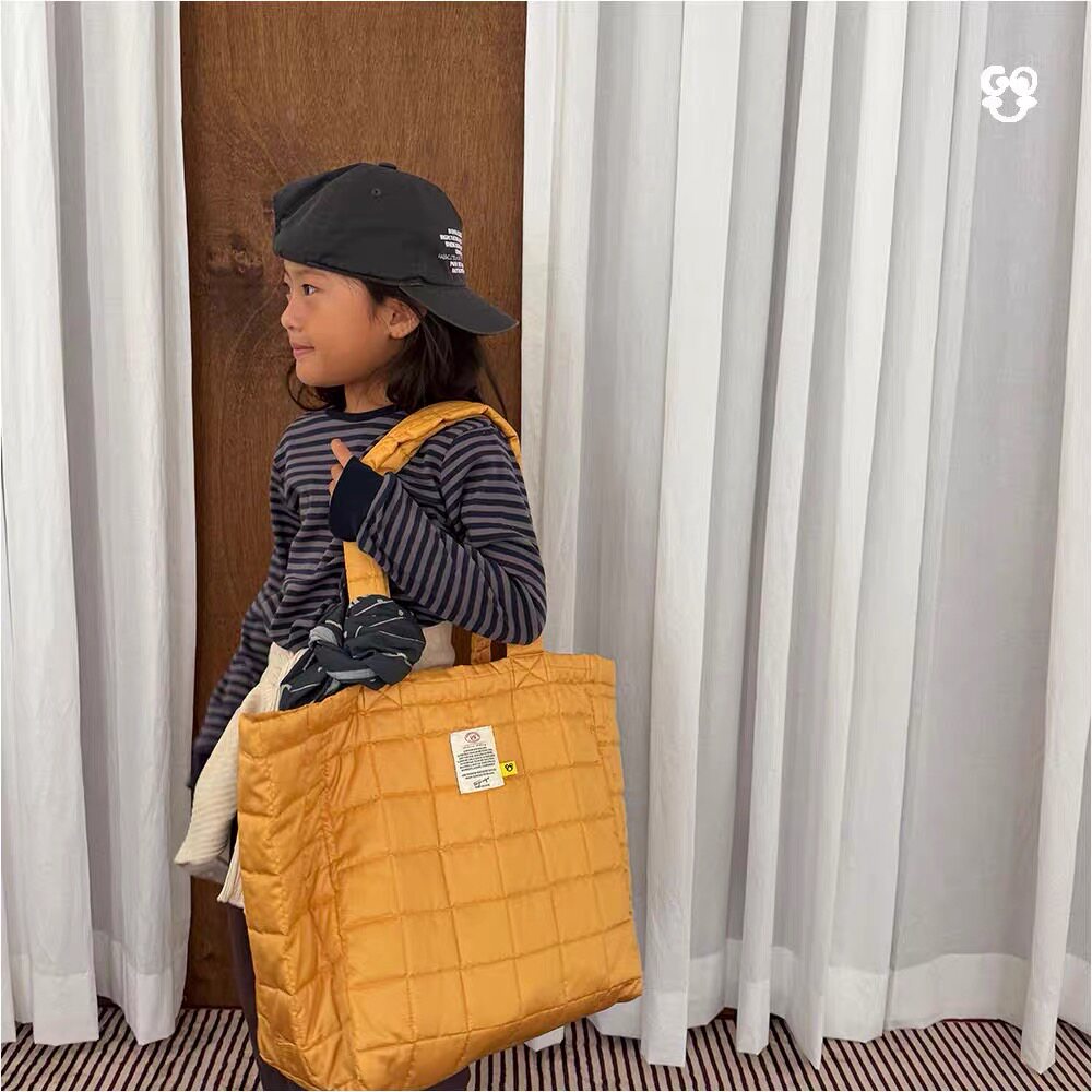 NNKIDS韩国进口正品童装代购男女儿童亲子韩系格纹单肩包斜挎包