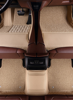 奔驰GLS400GLS500GLS320汽车脚垫7七座专用全包围16地垫17 18年款