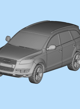STLQ7汽车模型01210805三维图纸（STL格式）