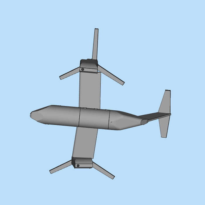 双翼飞机模型01201114三维图纸(stl格式)