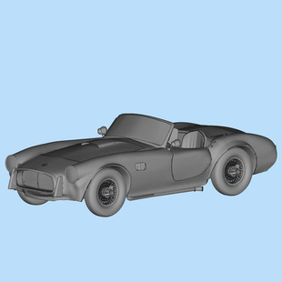fute野马Shelby超跑04200525三维图纸(STL格式)