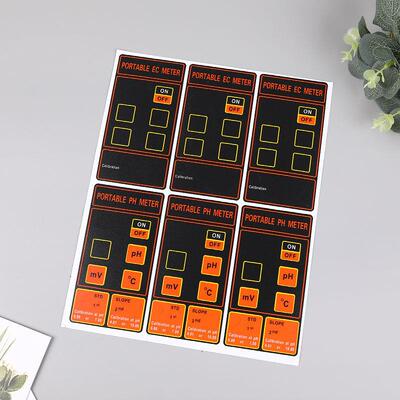 工厂加急打样加工薄膜按键开关kPC仪表设备面板PVC面贴PET面膜标