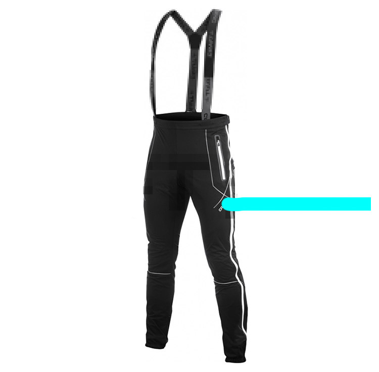 瑞典越野滑雪马拉松长跑秋冬防风保暖运动健身裤长裤女款1902668