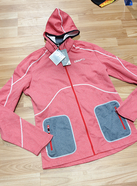 断码craft夸夫特抓绒衣男款春秋保暖开衫连帽卫衣跑步欧码1901680