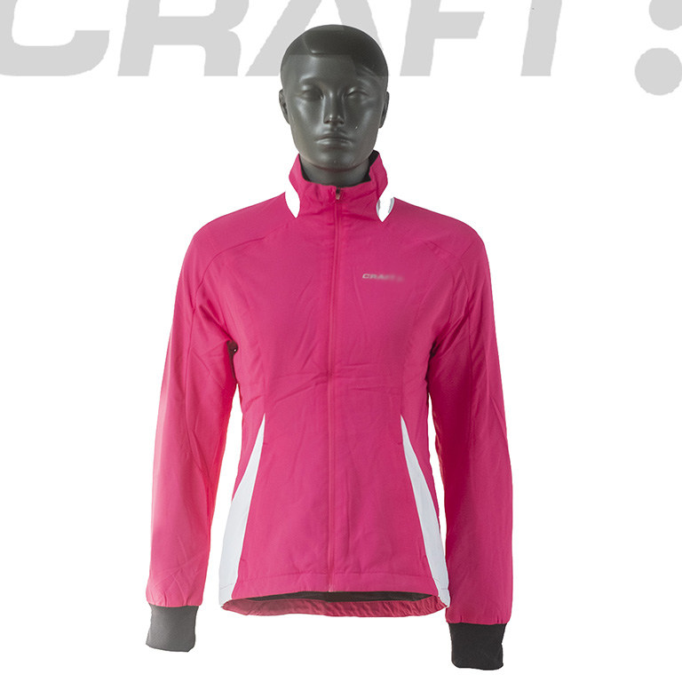 夸夫T特女款薄绒防风保暖越野跑长跑马拉松夹克长袖运动服1900987