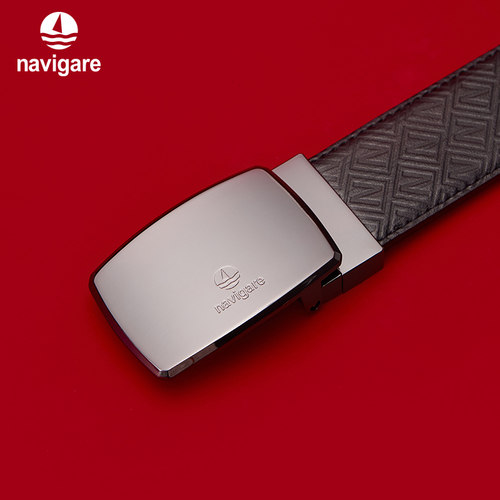 纳维凯尔小帆船真皮皮带