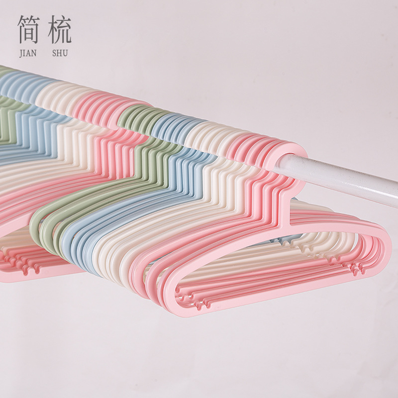 婴儿衣架宝宝衣挂加粗多功能防滑