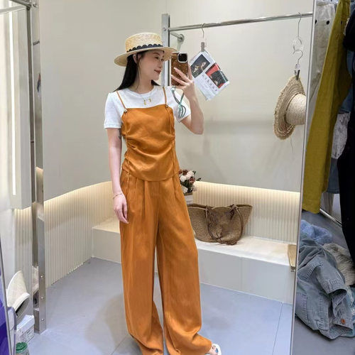 DT欧洲站2025夏季女时尚套装潮