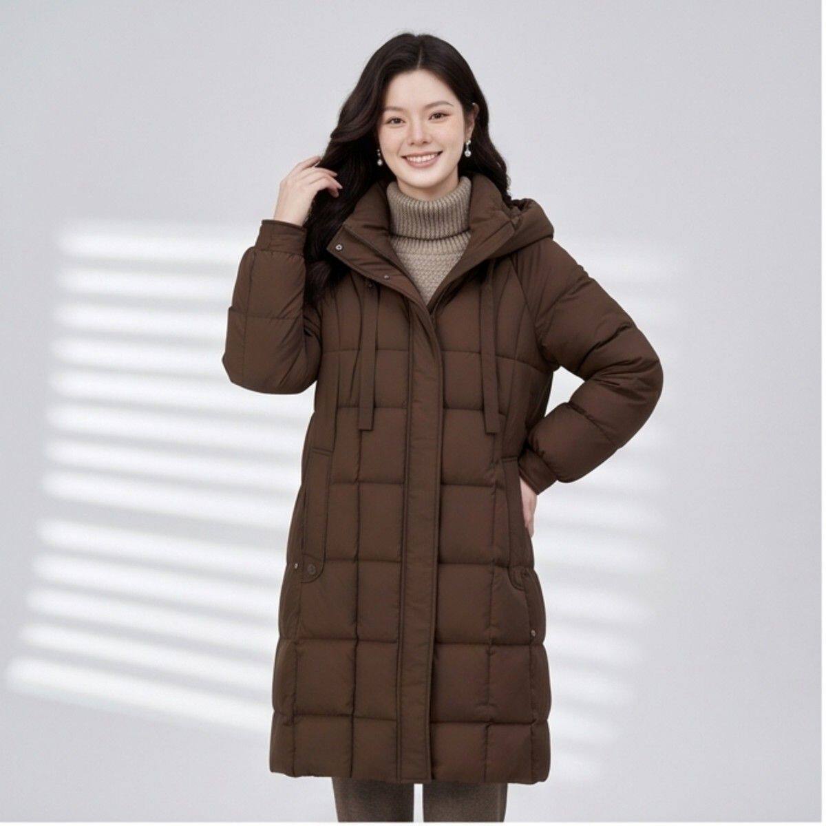 HY284-2026新款冬季中羽绒服