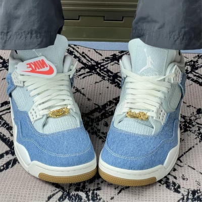 NIKE Air Jordan 4 耐克 运动休闲鞋 简约舒适耐磨中帮复古篮球鞋