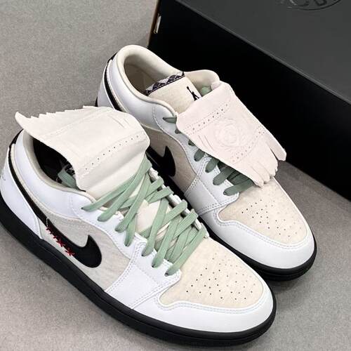 Nike耐克Air Jordan 1 low低帮运动篮球休闲板鞋AJ1 IW2020-110