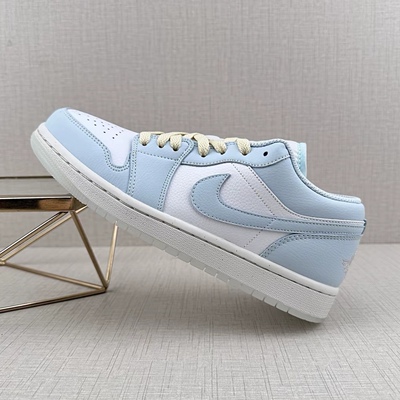Nike Air Jordan1正品耐克百搭舒适复古潮流透气缓震低帮运动板鞋