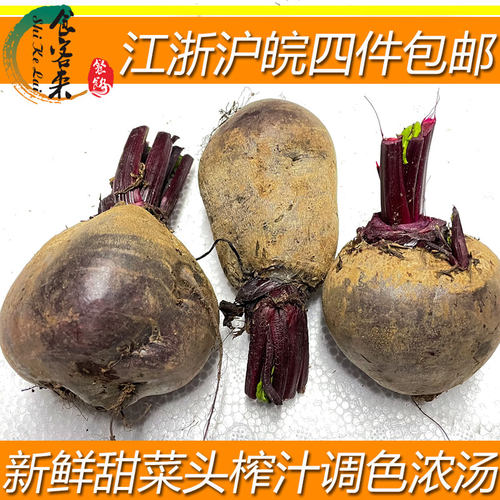 新鲜食用甜菜根红菜头