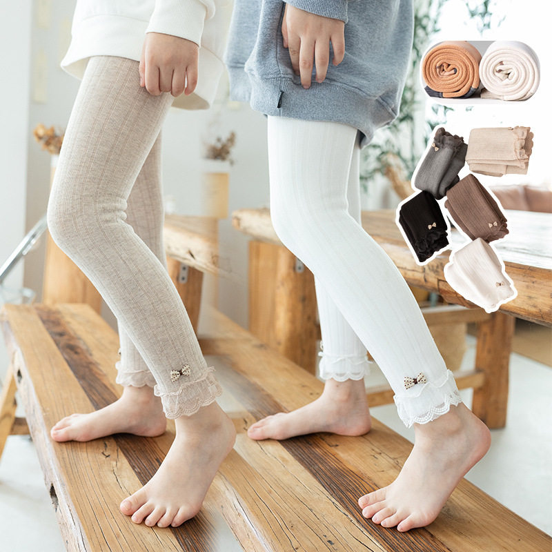 批发女童加绒加厚打底裤秋冬季外连裤袜/打底袜