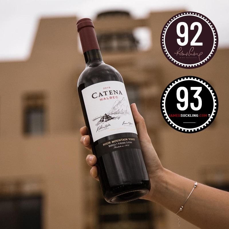 帕克92分WS百大酒庄阿根廷卡帝娜CATENA马尔贝克MALBEC干红葡萄酒