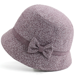 中老年人帽子女妈妈春秋天渔夫帽薄款 布帽老人奶奶防晒盆帽老太太