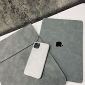 16男女保护皮套14 SHELL MacBook16寸苹果笔记本麂皮m1保护套pro麂皮内胆包air13 15.6寸