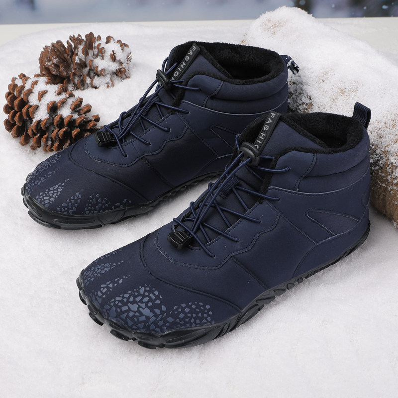 WINTER COTTON SHOES MENS SHOES HIGH TOP PLUS-SIZE 45 OUTDOOR MOUNTAINEERING 46 DOWN AND DOWN WARM SNOW BOOTS MEN 47 COUPLE TIDE