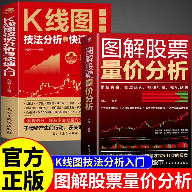 官方正版】图解股票量价分析 股票看盘从入门到精通基础知识从零开始学炒股股市趋势技术分析K线图形态大全与量价关系图炒股书籍