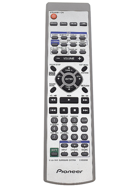 适用于pioneer先锋5.1ch DVD影碟机 xxd3098遥控器XV-DV313控制器