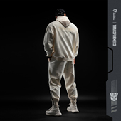 联名运动卫衣套装 Monster Transformers变形金刚正版 Guardians