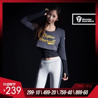 Monster Guardians Phụ nữ chồng chéo áo thể thao đa chiều mỏng - Thể thao lông cừu / jumper áo khoác hoodie nữ