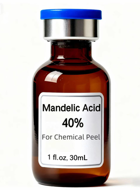 杏仁酸40% 30ml仅供出口试剂果酸焕肤扁桃酸杏仁酸 mandelic acid