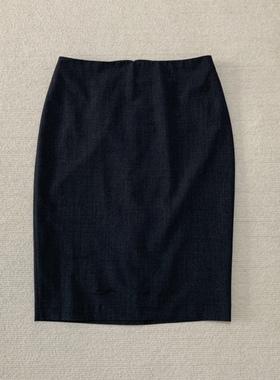 [Good Wool] Th早春新品女装 羊毛混纺修身包臀半身裙 J0701303