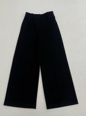 Th同款 2025秋冬新品女装 粘纤混纺宽松阔腿长裤 P0826220