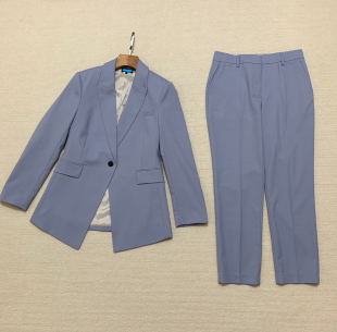 Th女装 秋 套装 Good H0101113 &西裤 Wool OL西装 羊毛混纺商务修身