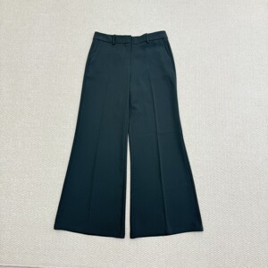 Th同款 2026春夏新品女装 三醋酯混纺直筒微喇长裤 Q0109206