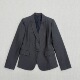 摩登衣橱 西装 新款 羊毛混纺两粒扣修身 2025秋季 女装 I0301199