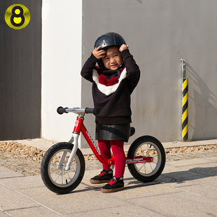 bike8平衡车儿童无脚踏自行平行车超轻宝宝溜溜滑行滑步车2 6岁