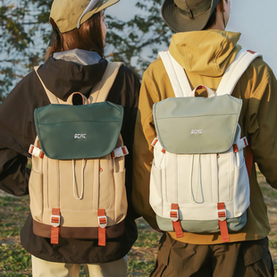 轻户外双肩包女大容量轻便防水徒步旅游电脑背包通勤男大学生书包